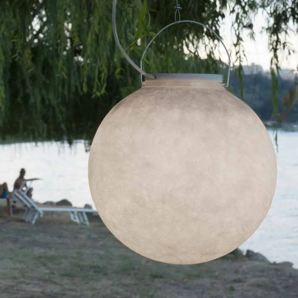 Außenpendelleuchte In-es.artdesign Luna Out in Nebulite