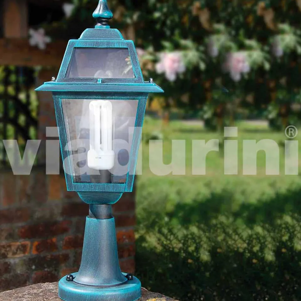 Außenstehleuchte aus Aluminium, made in Italy, Kristel