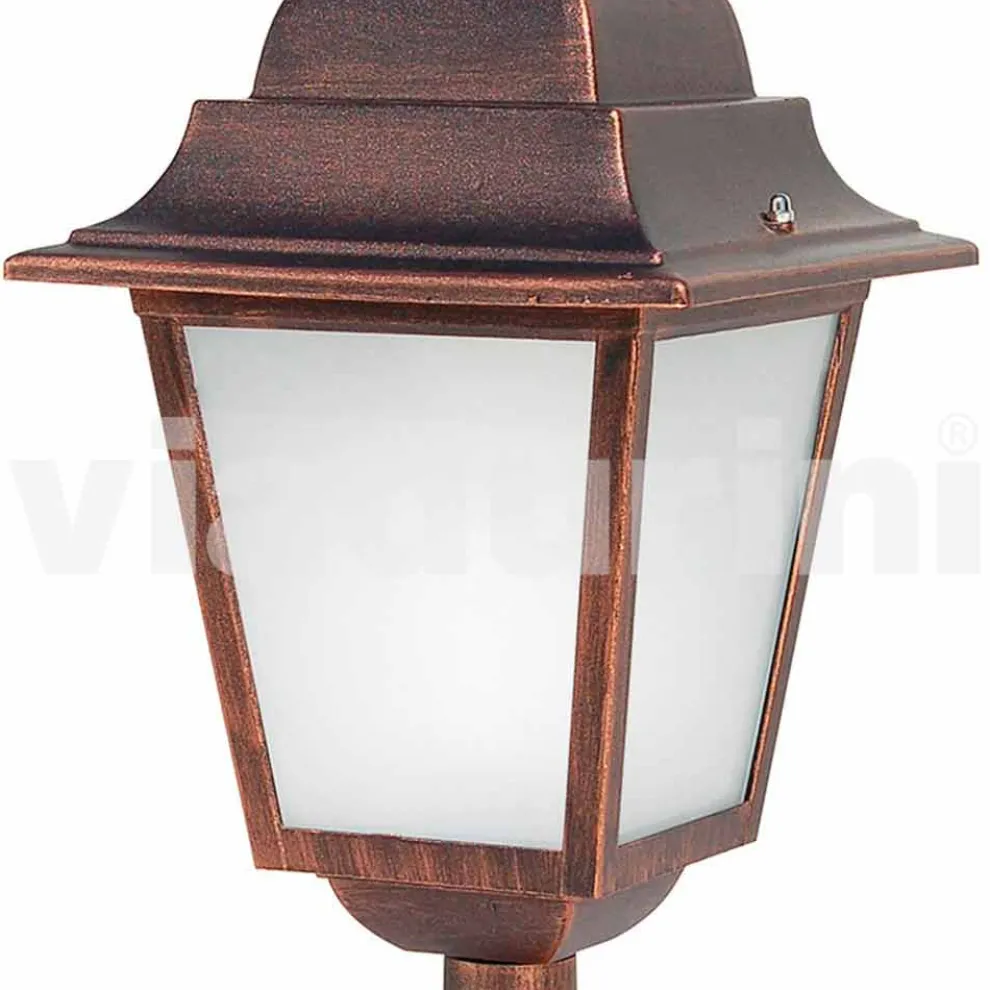 Außenstehleuchte aus Aluminium, hergestellt in Italien, Aquilina