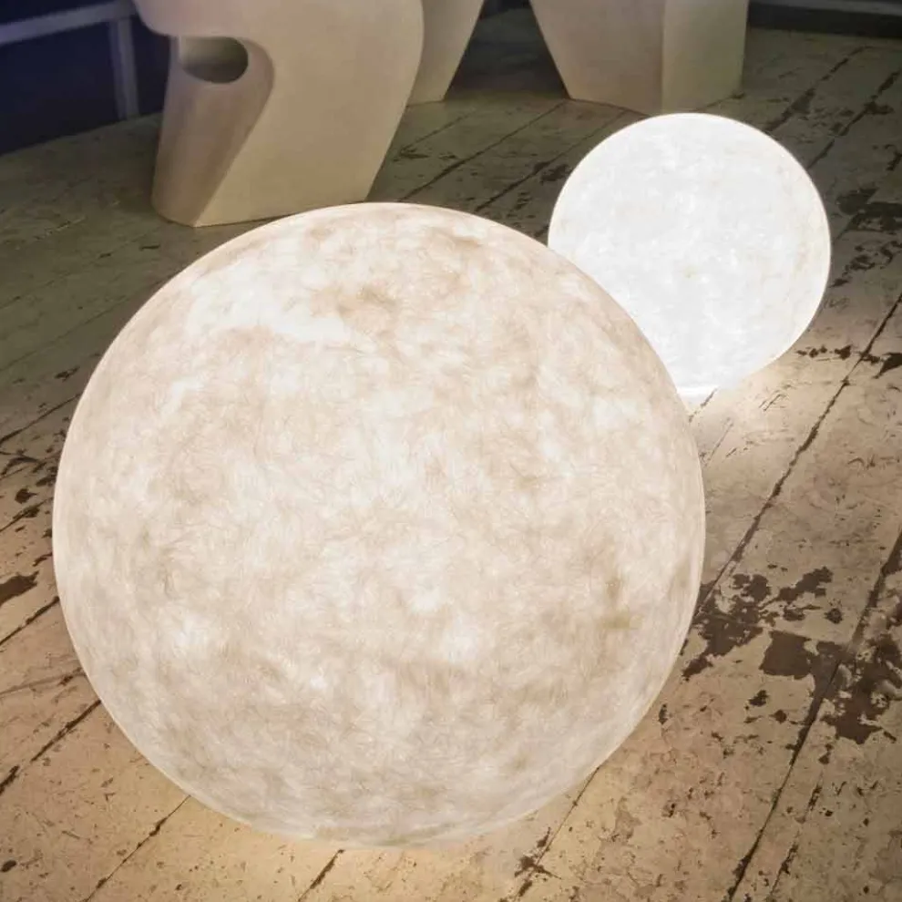 Außenstehleuchte In-es.artdesign Ex.Moon in Nebulite