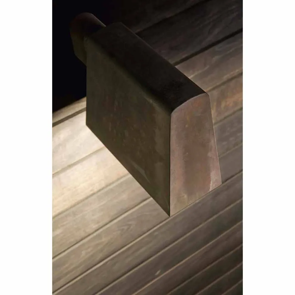 Außenwandlampe aus antikbraunem Metall - Saint Tropez von Il Fanale