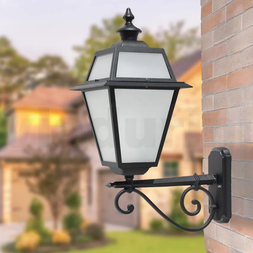 Außenwandleuchte aus Aluminium, hergestellt in Italien, Vintage – Vivian