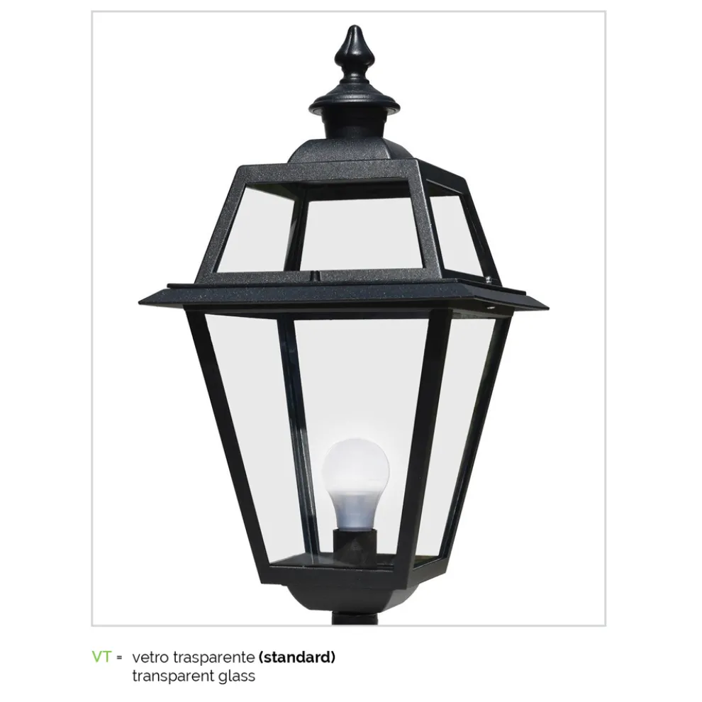 Außenwandleuchte aus Aluminium, hergestellt in Italien, Vintage – Vivian