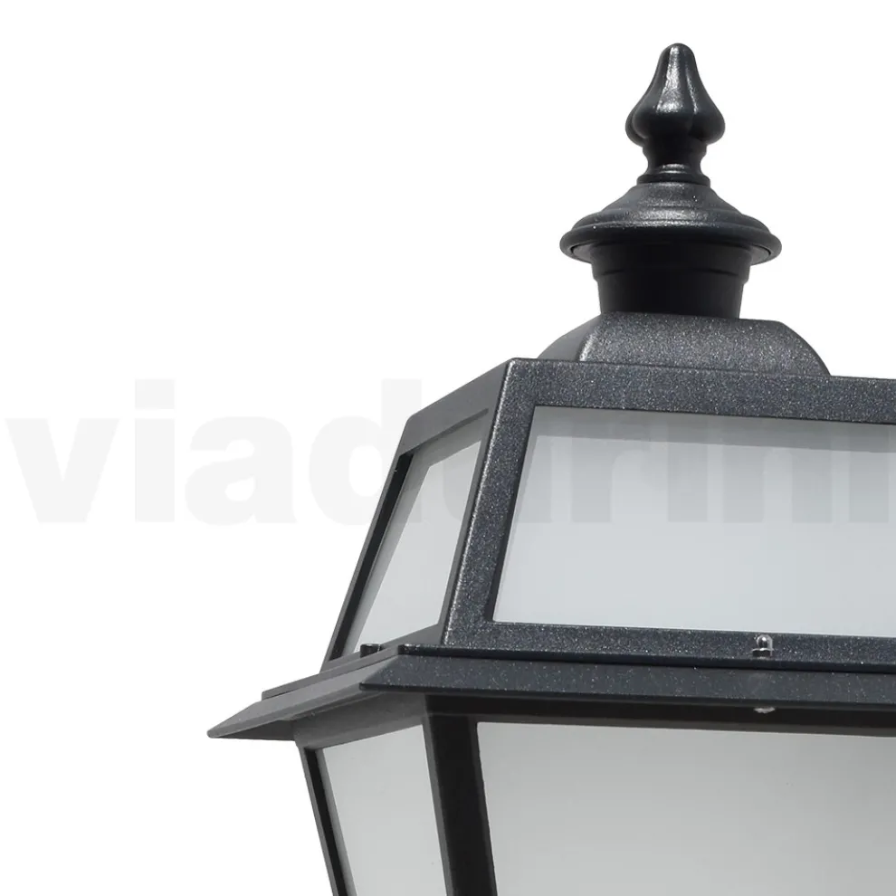 Außenwandleuchte aus Aluminium und Glas, hergestellt in Italien – Vivian