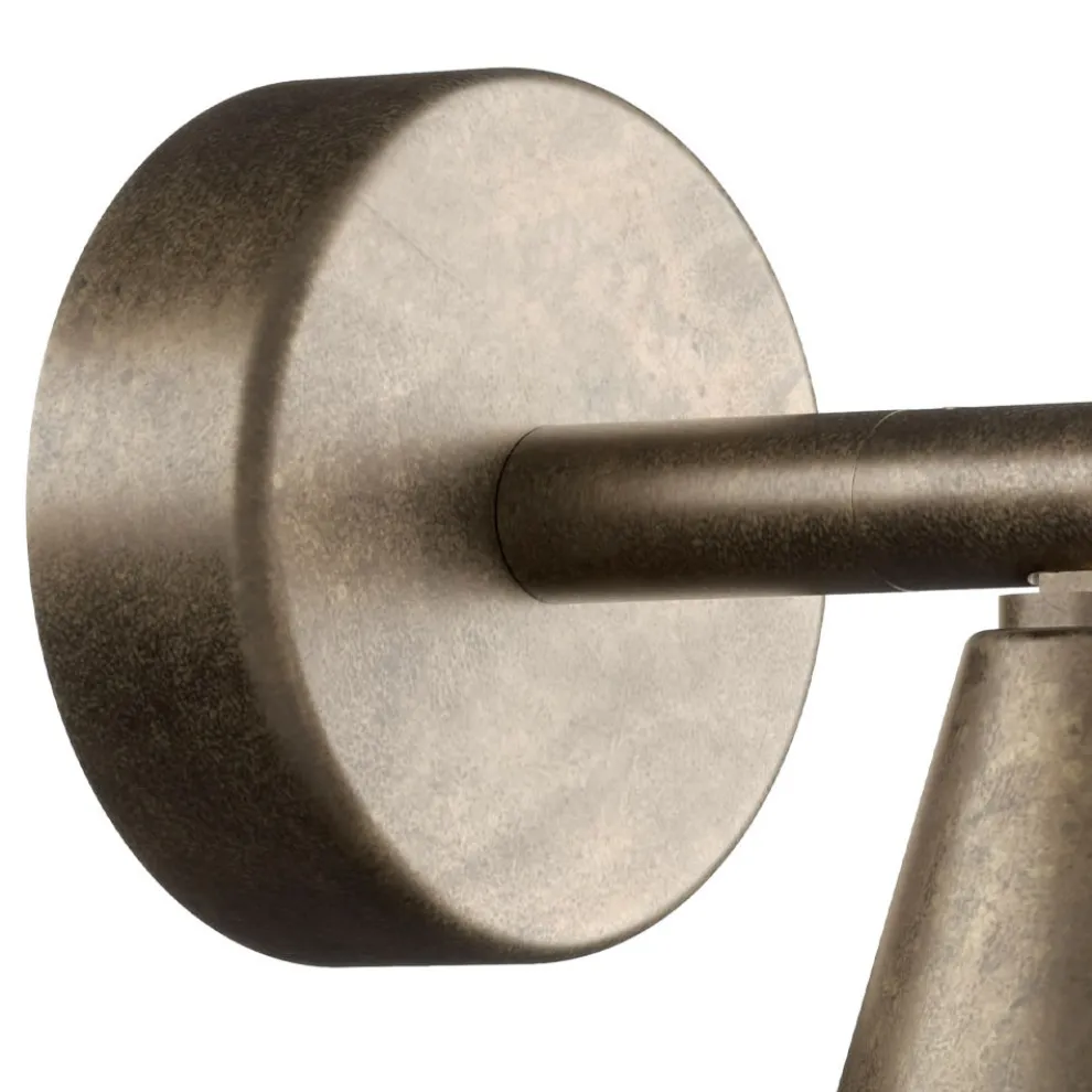 Außenwandleuchte aus Eisen und Glas, hergestellt in Italien – Cloudy