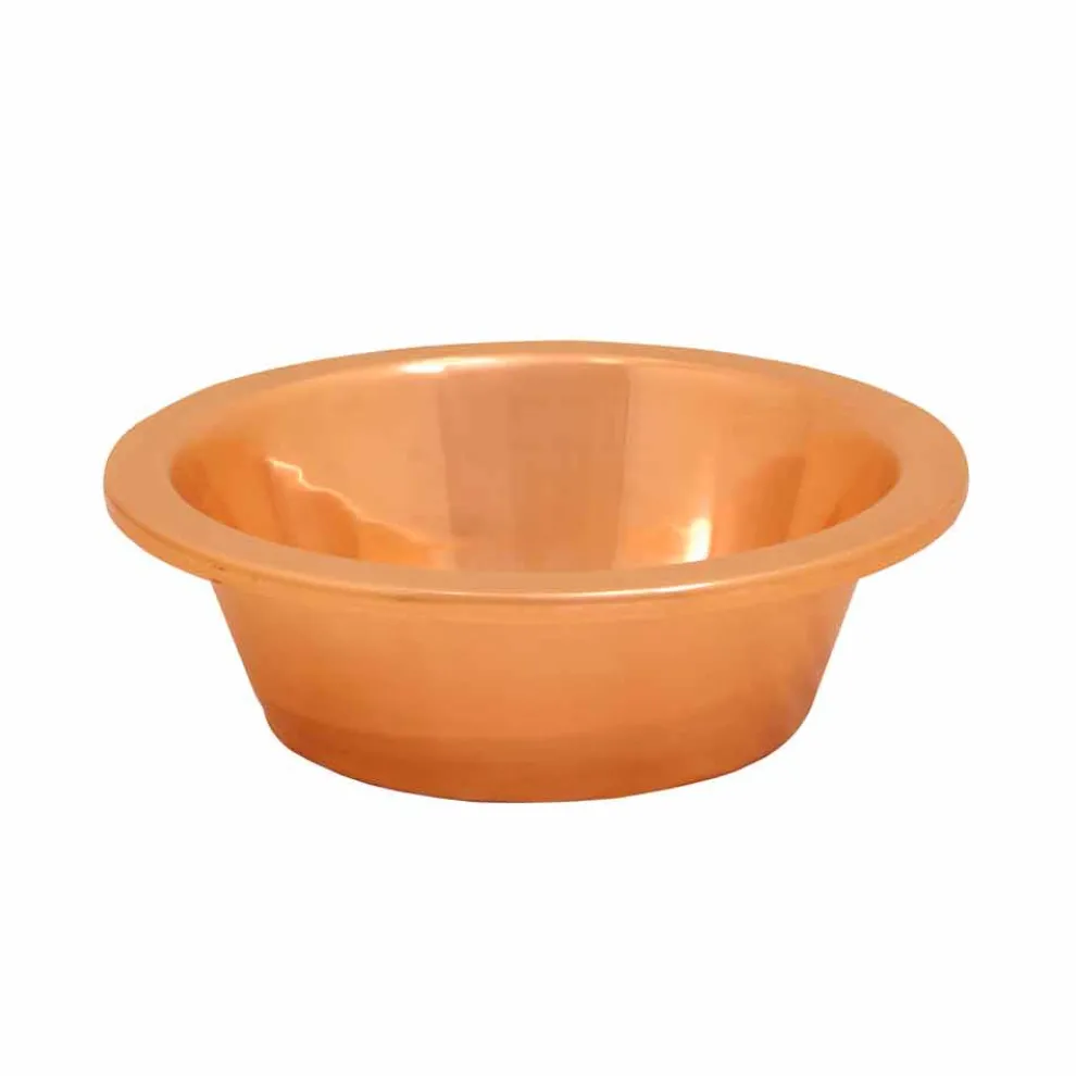 Aufsatzwaschbecken Kuper handbearbeitet Sole