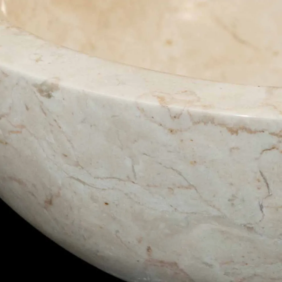 Aufsatzwaschbecken aus Naturstein Levi, Einzelstück