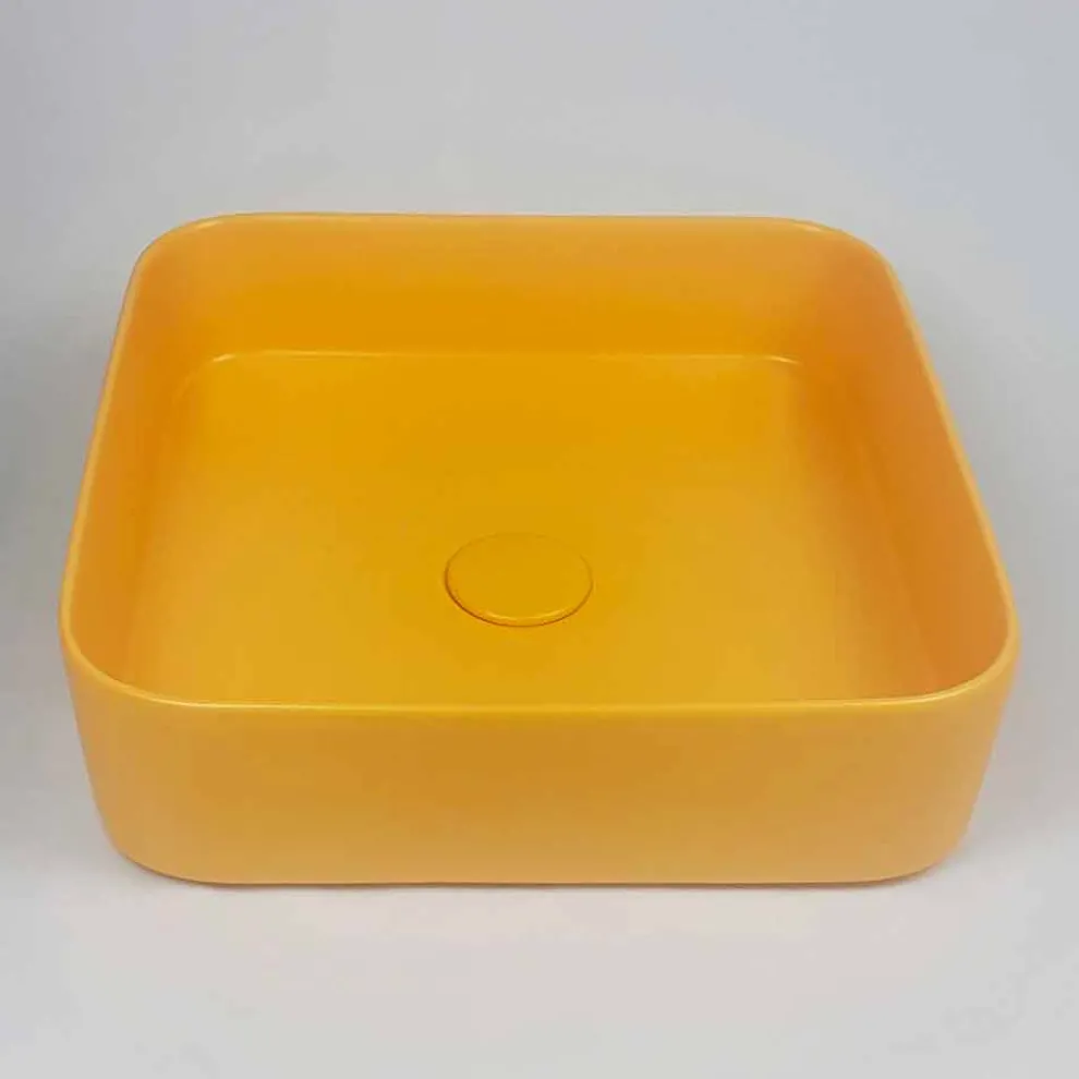 Aufsatzwaschbecken in modernem Design Made in Italy - Dable