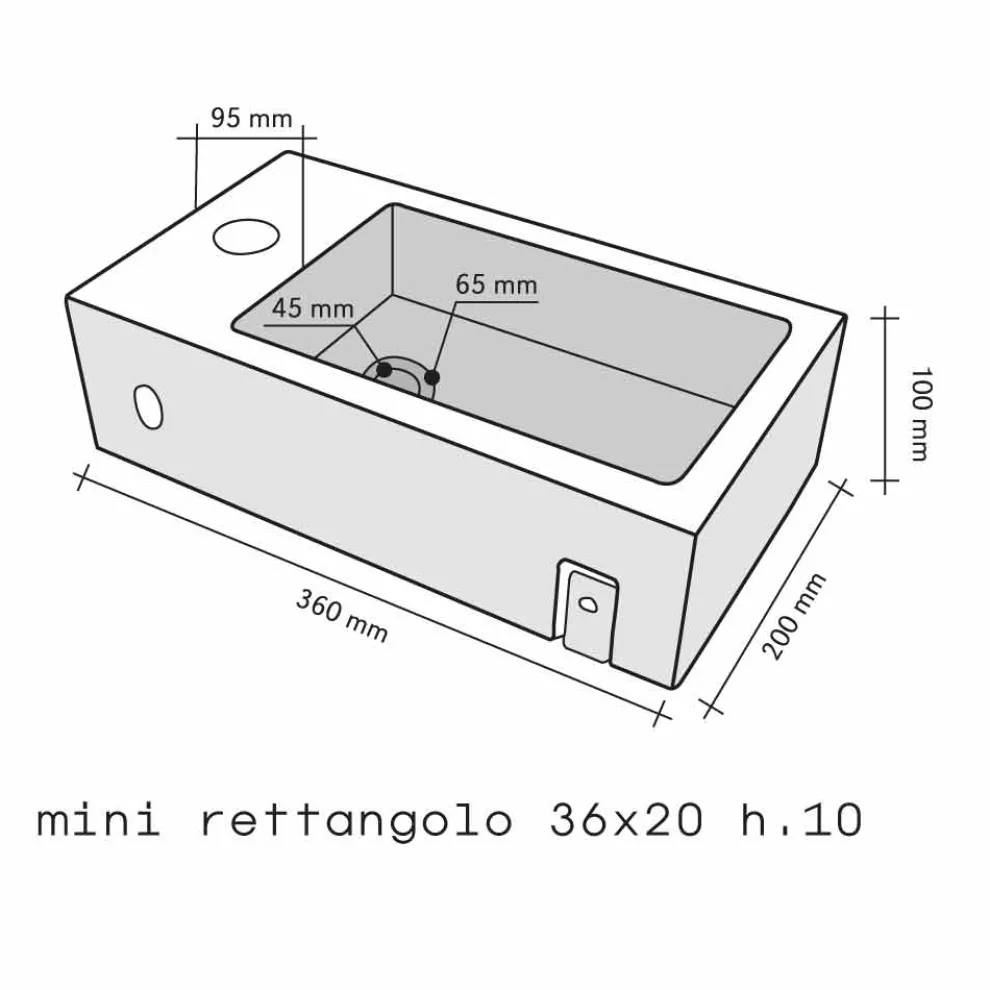 Aufsatzwaschbecken eckig aus beigen Onyx Bintan