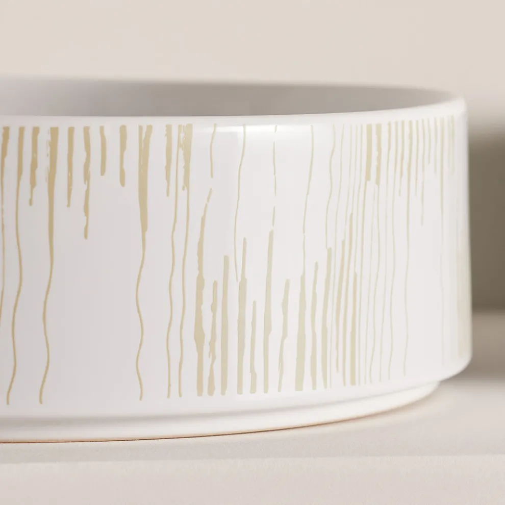 Aufsatzwaschbecken für das Badezimmer aus Feinsteinzeug, hergestellt in Italien – Umschlag