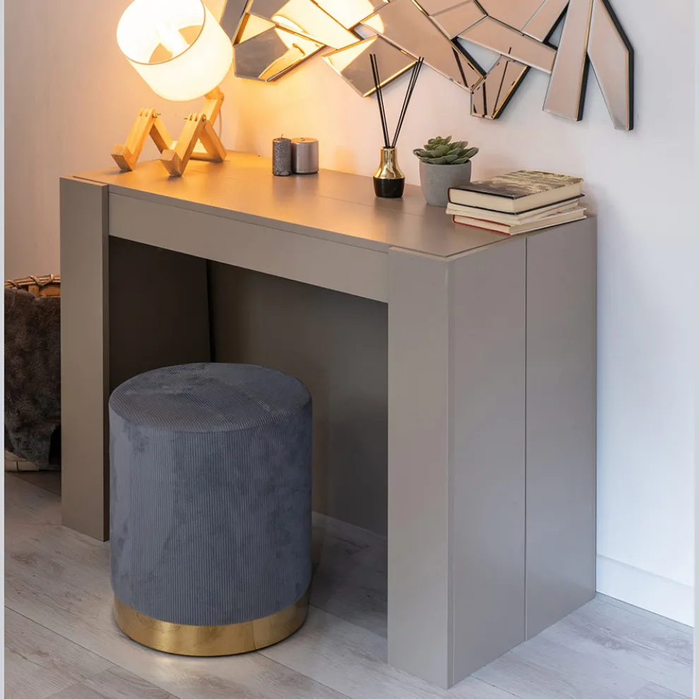 Ausziehbare Konsole bis zu 294 cm aus Melamin Made in Italy - Pineta