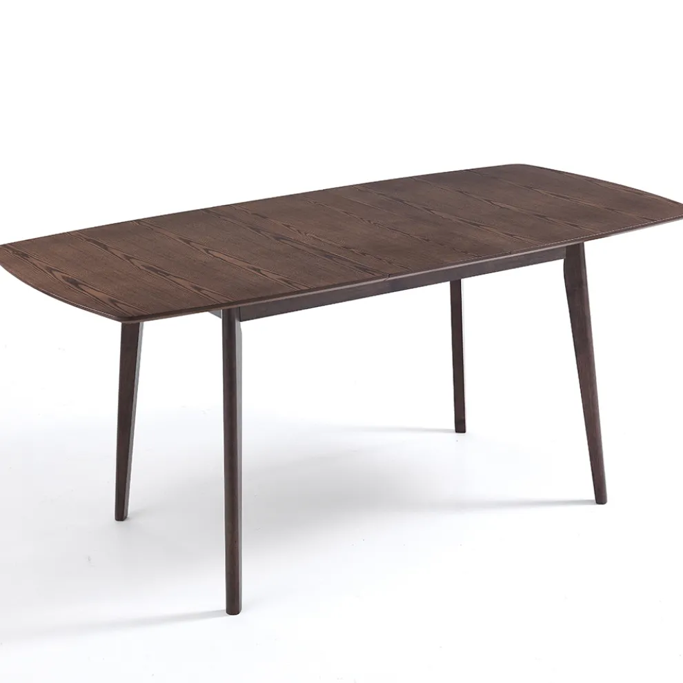 Ausziehbarer Esstisch Bis zu 150 cm aus Mdf und Massivholz - Decio