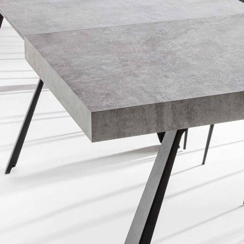 Ausziehbarer Esstisch Bis zu 500 cm mit Melaminplatte - Raimondo