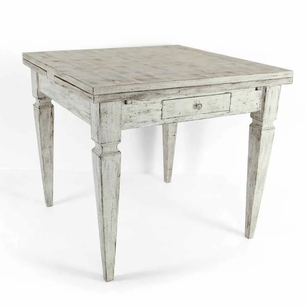 Ausziehbarer Handwerkertisch Bis zu 170 cm aus Holz Made in Italy - Marseille