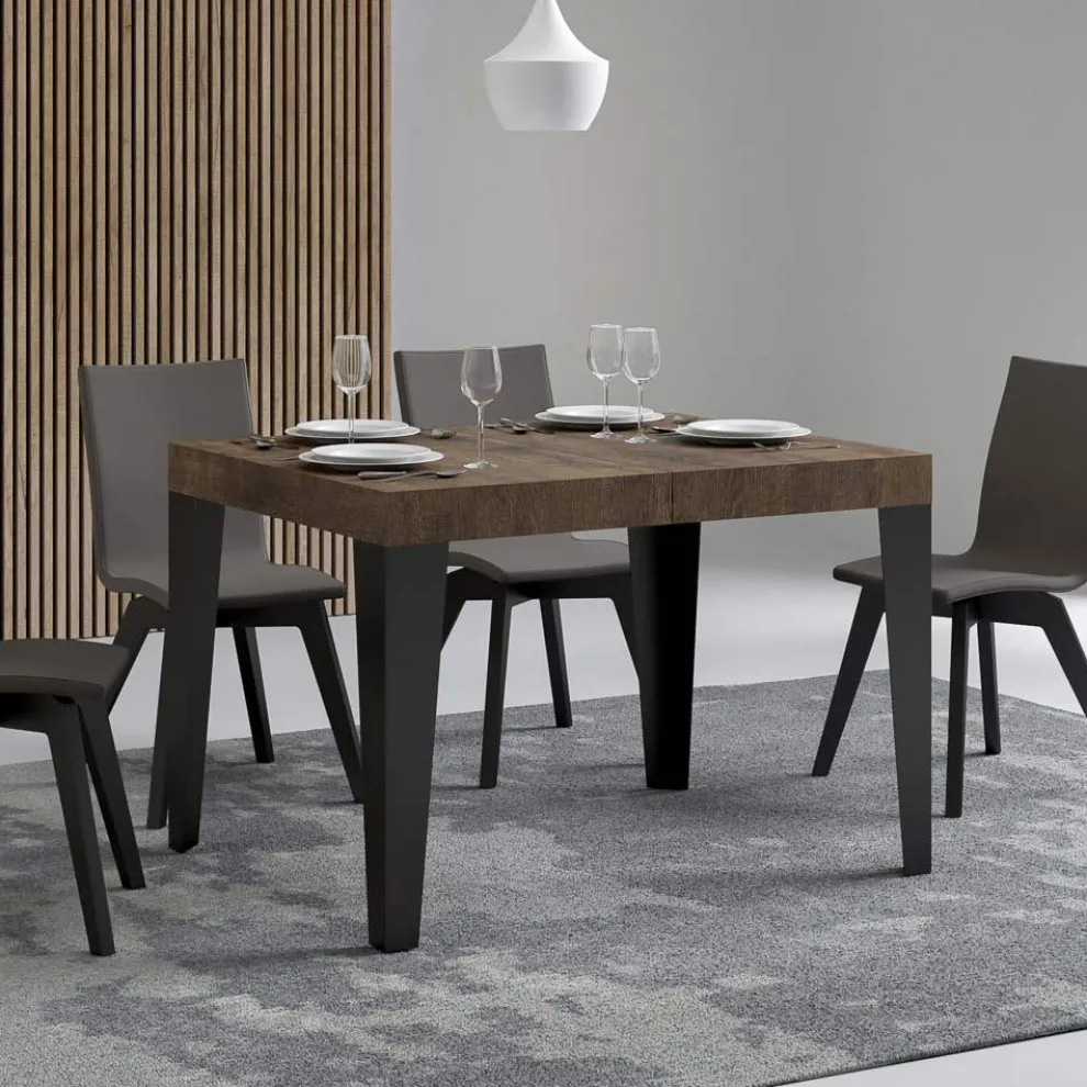 Ausziehbarer Tisch auf 284 cm in verschiedenen Größen und Ausführungen, hergestellt in Italien – Strand