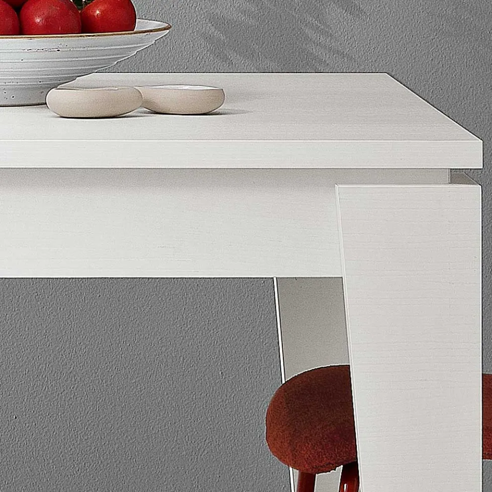Ausziehbarer Tisch aus Melamin in verschiedenen Ausführungen Made in Italy - Lily