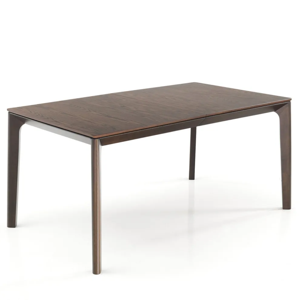 Ausziehbarer Tisch auf 240 cm aus Holz mit Platte aus MDF – Ruthenium