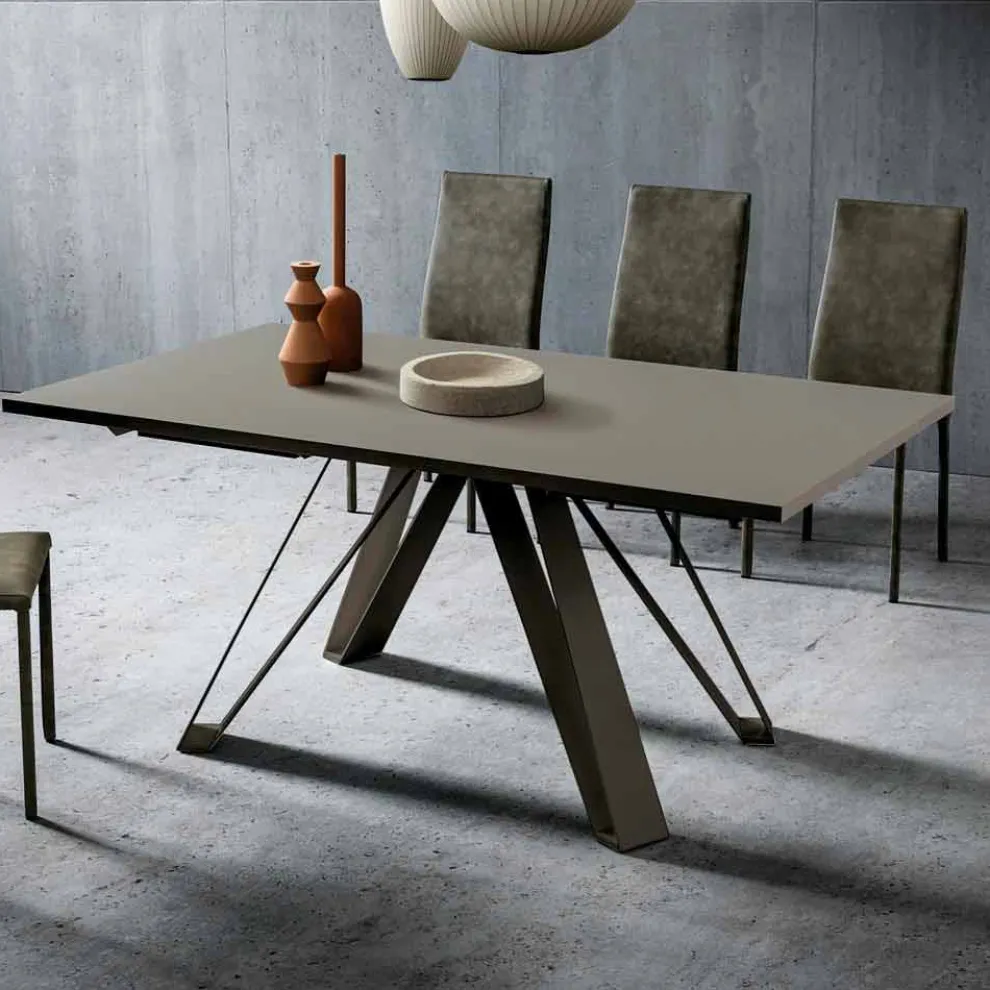 Ausziehbarer Tisch Bis zu 280 cm in Fenix Made in Italy, Precious - Aresto