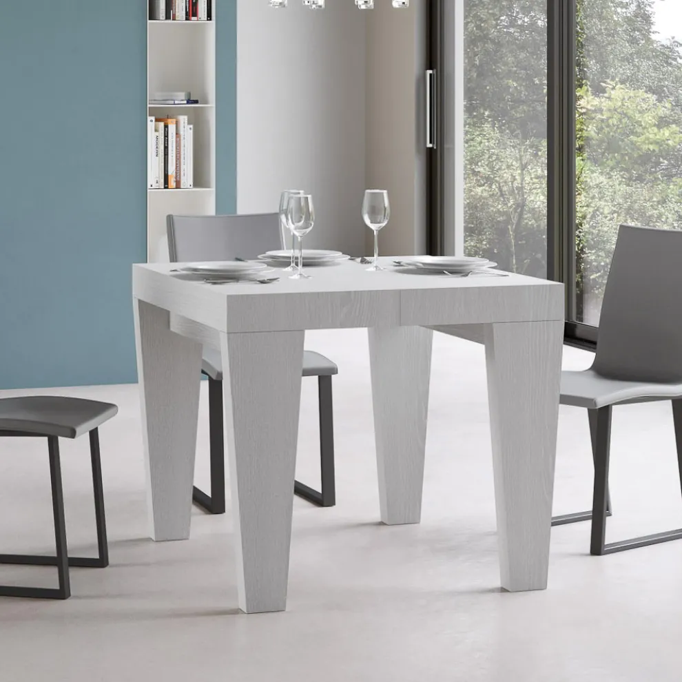 Ausziehbarer Tisch, erhältlich in verschiedenen Ausführungen, hergestellt in Italien – Mountain