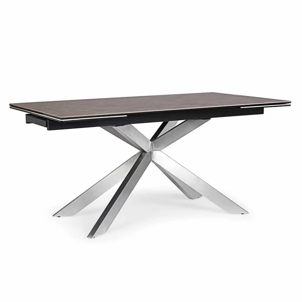 Ausziehbarer Tisch Bis 240 cm mit Homemotion Keramikplatte - Avici