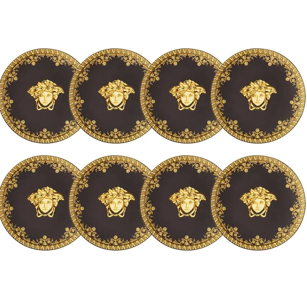 Rosenthal Versace I Love Baroque 8 Teller Ø 10 cm aus Porzellan - Barock