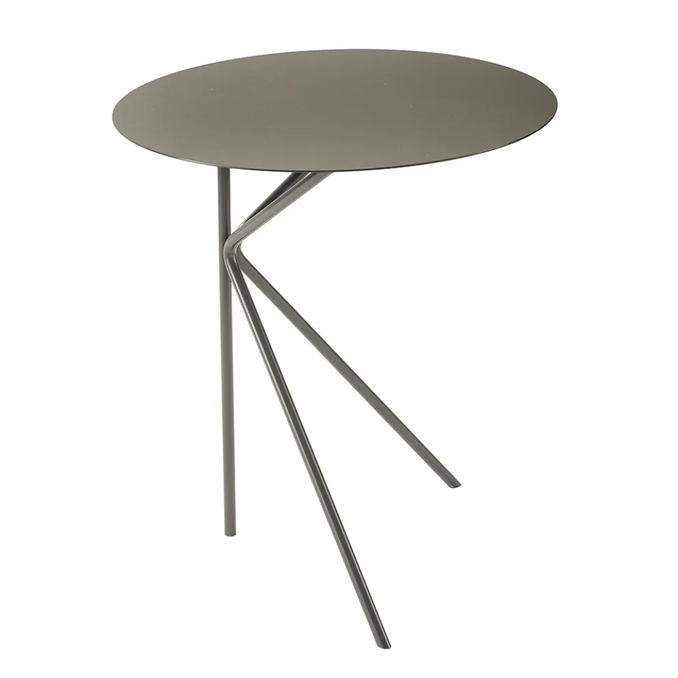 Hochwertiger Couchtisch aus farbigem Metall Made in Italy - Olesya