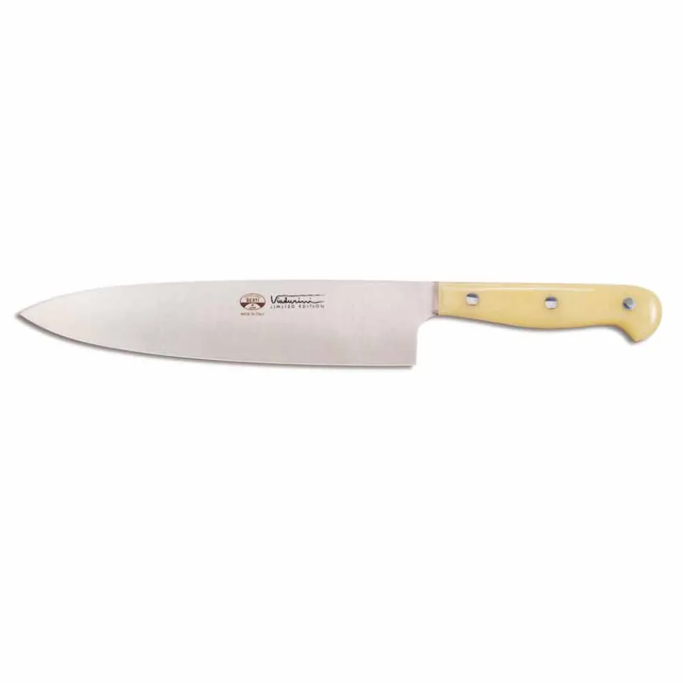 Fleisch- und Käsemesser aus Edelstahl, Berti Exklusiv für Viadurini - Arosio