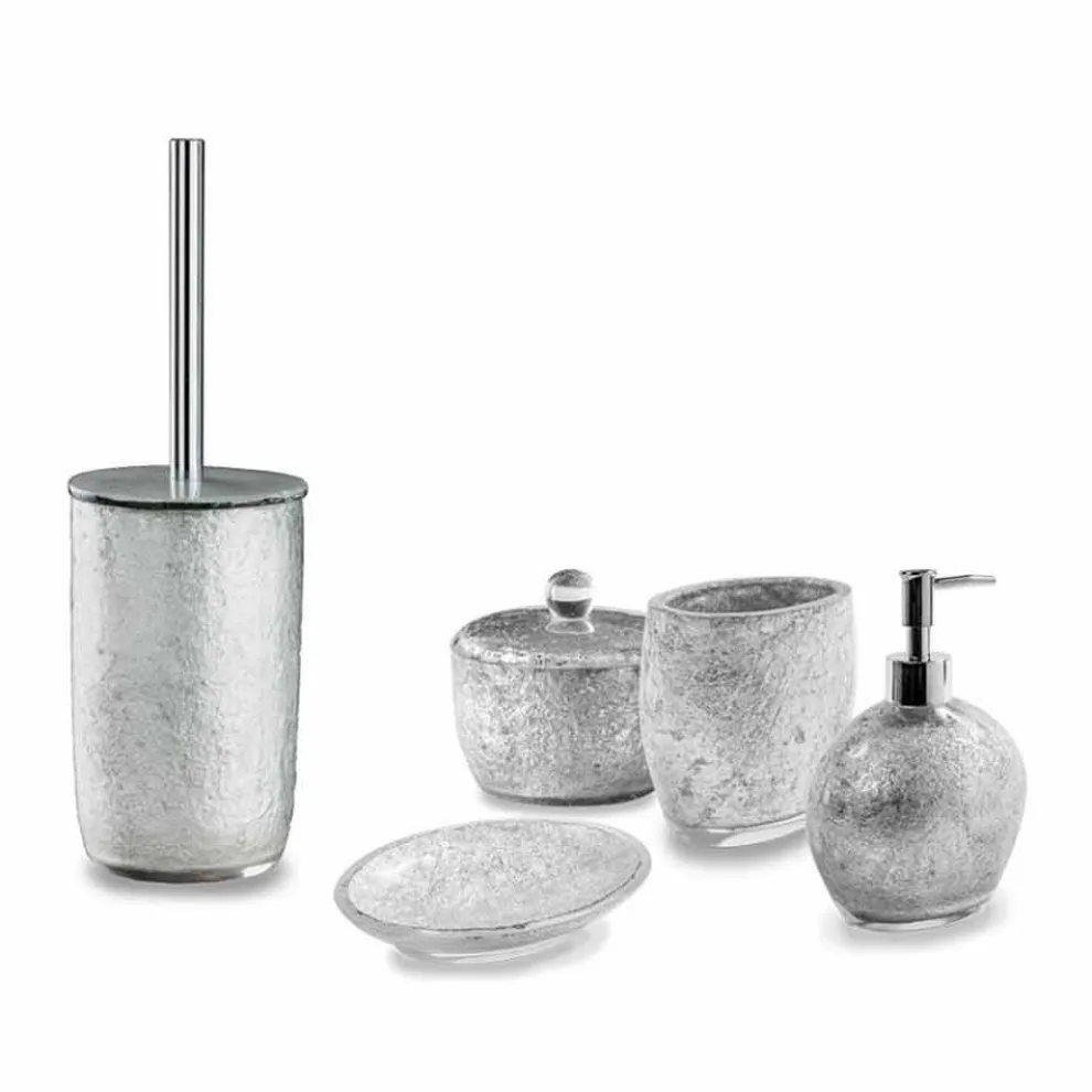 Badaccessoires aus harzbeschichtetem Blattsilber - Argentine