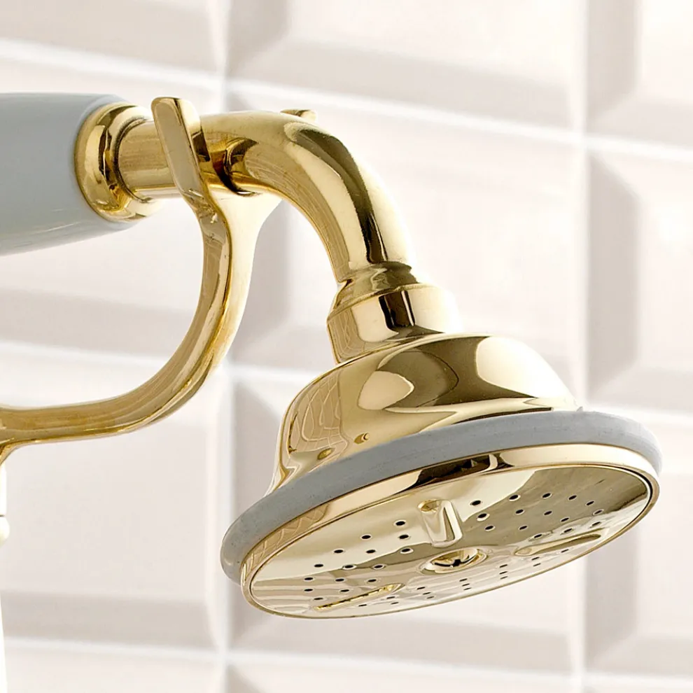 Badewannenarmaturen aus Messing mit Handbrause im klassischen Luxusstil - Fioretta