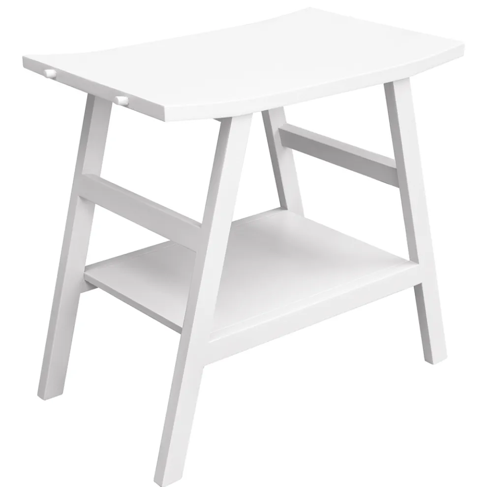 Badezimmermöbel-Komposition mit Accessoires aus Ton und Spiegel - Patryk