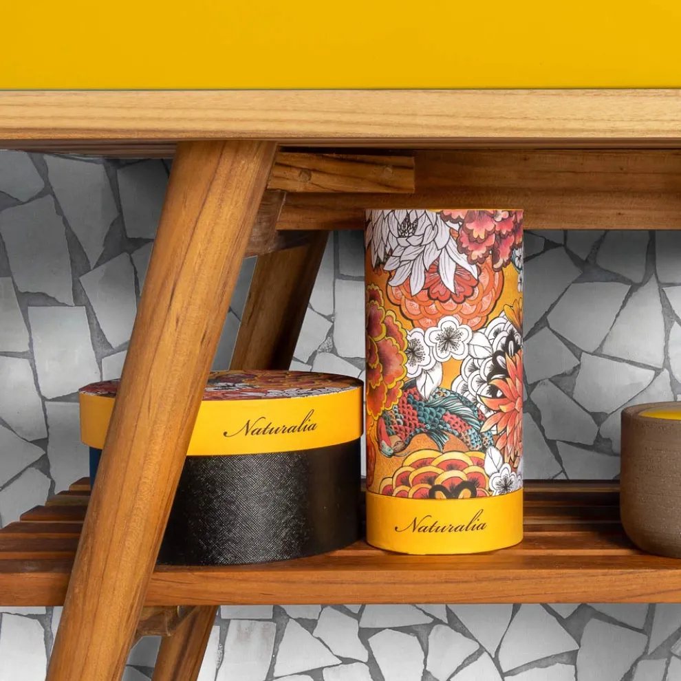 Badezimmermöbel-Komposition mit Accessoires und Tonbecken - Carolie