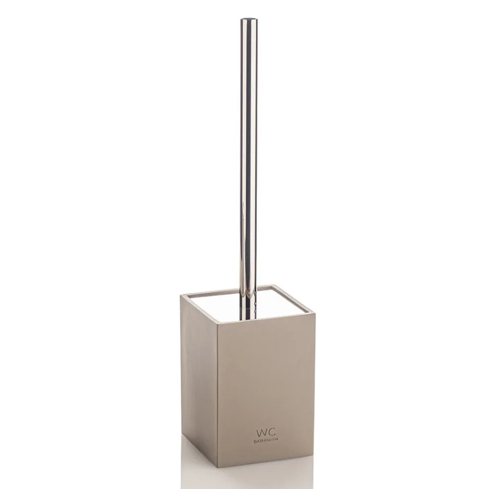 Badezimmerzubehör Zusammensetzung aus Polyresin mit verchromten Einsätzen - Freccia