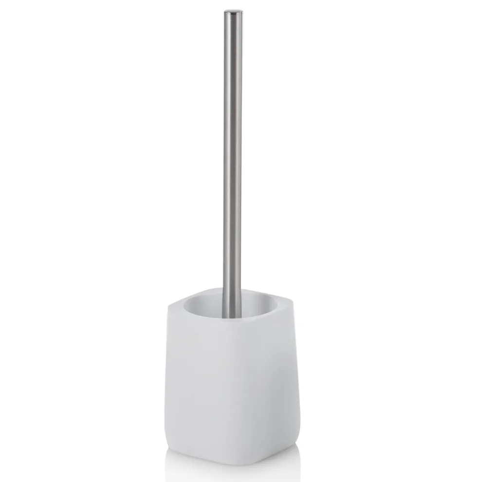 Badzubehör Komposition aus Abs und mattweißem Metall -Smar