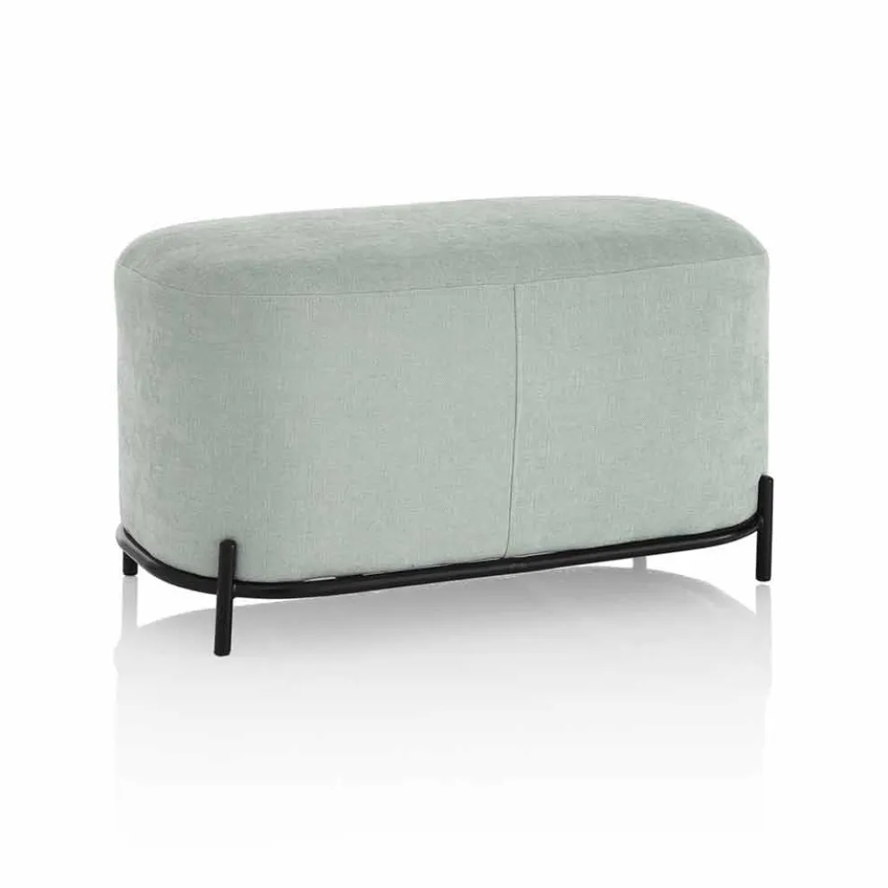 Bank für Wohnzimmer oder Schlafzimmer in modernem Design Stoff - Ambrogia