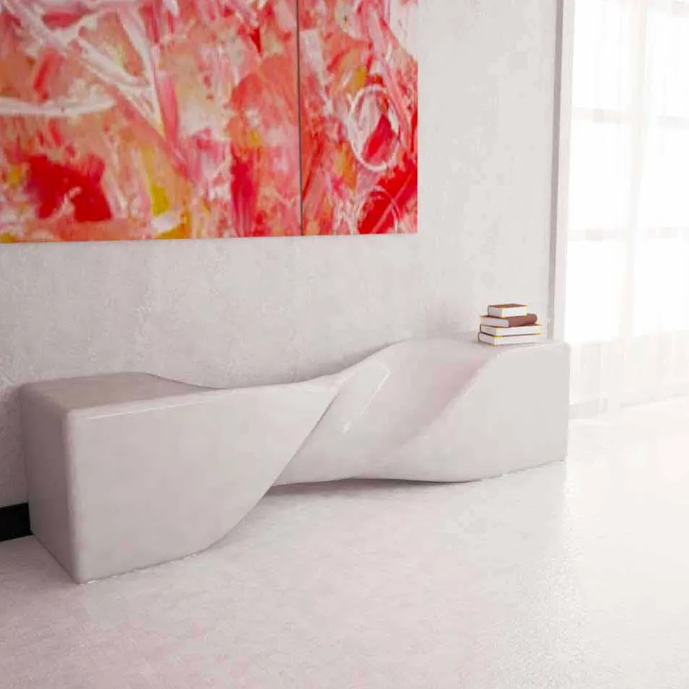 Bank in modernem Design Bobby Made in Italy