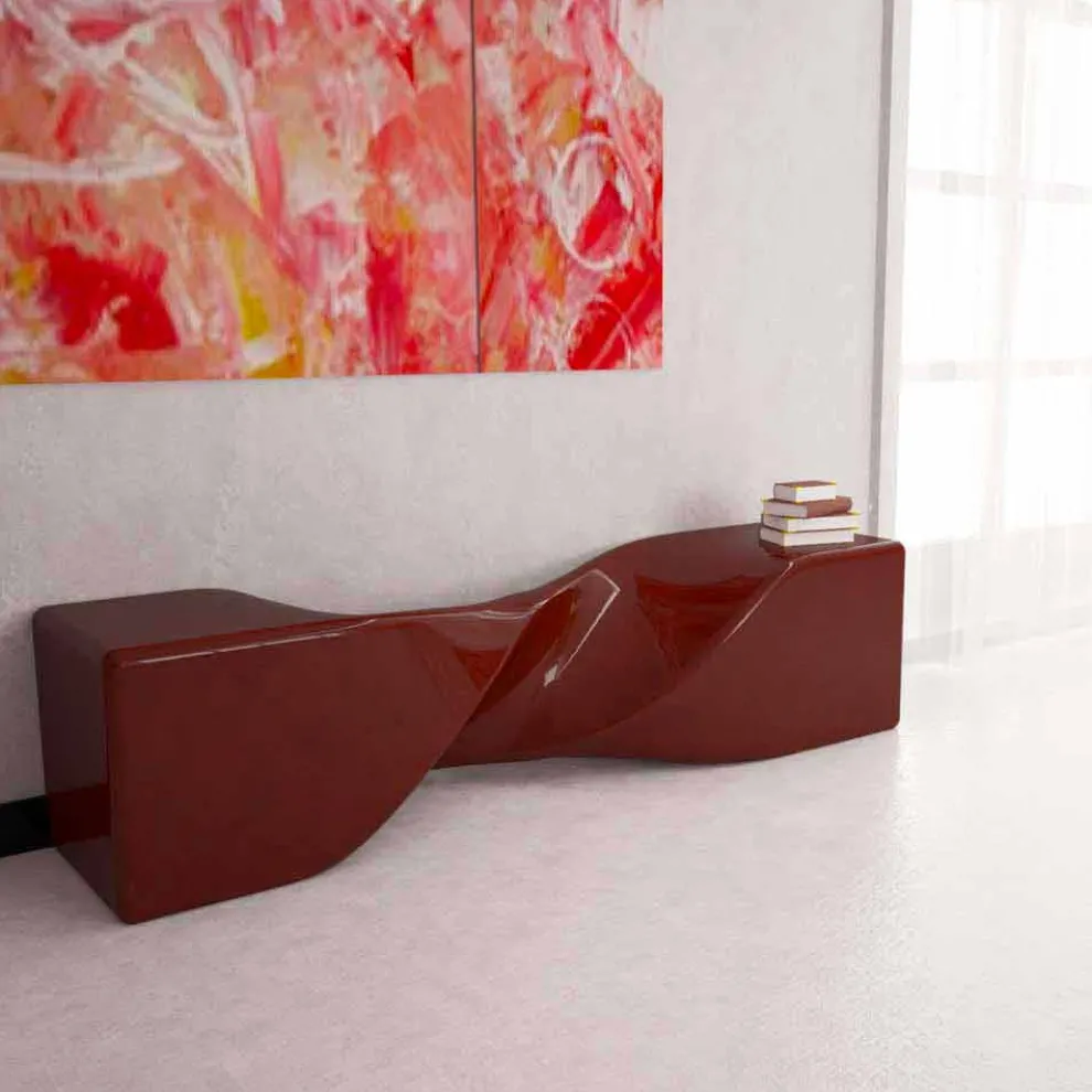 Bank in modernem Design Bobby Made in Italy