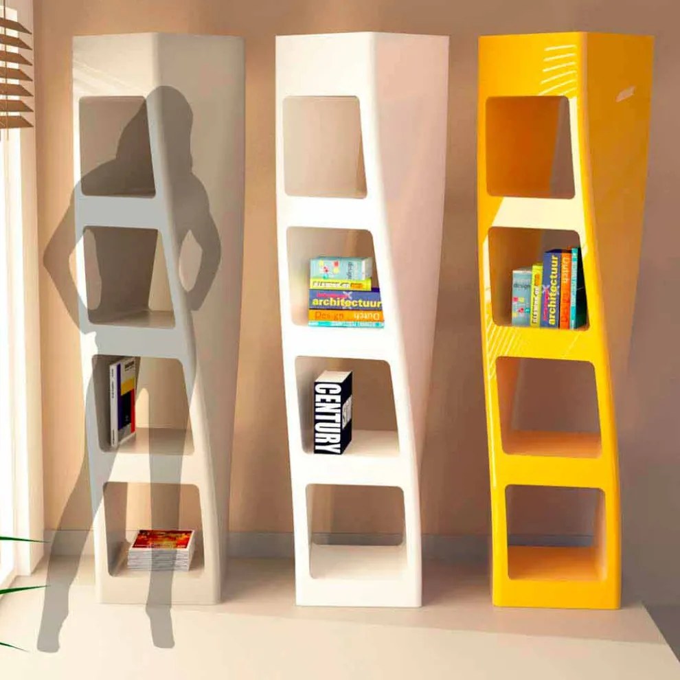 Bücherregal aus Solid Surface® in modernem Design Collins