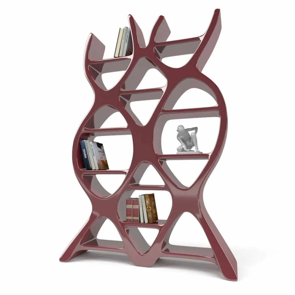 Bücherregal aus Solid Surface® in modernem Design DNA