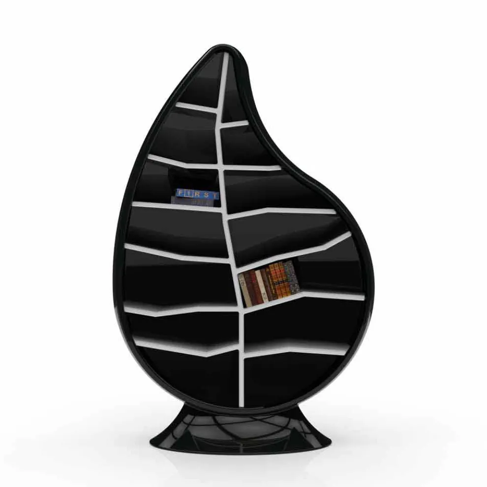 Bücherregal aus Solid Surface®  Clorofilla in modernem Design Made in Italy