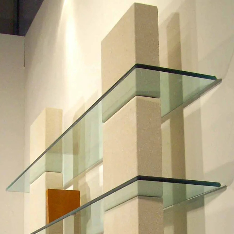 Bücherregal aus Stein und Kristall in modernem Design Poplia