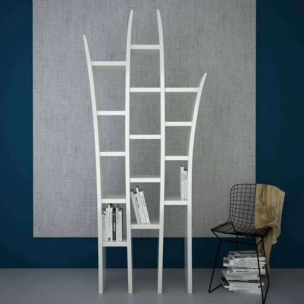 Bücherregal modern Made in Italy Herba