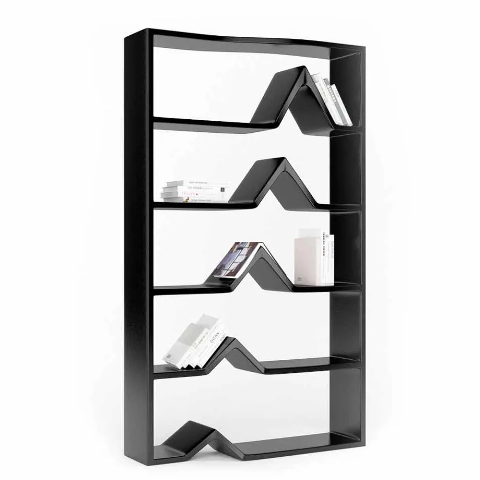 Bücherregal modern Darwin von Hand hergestellt