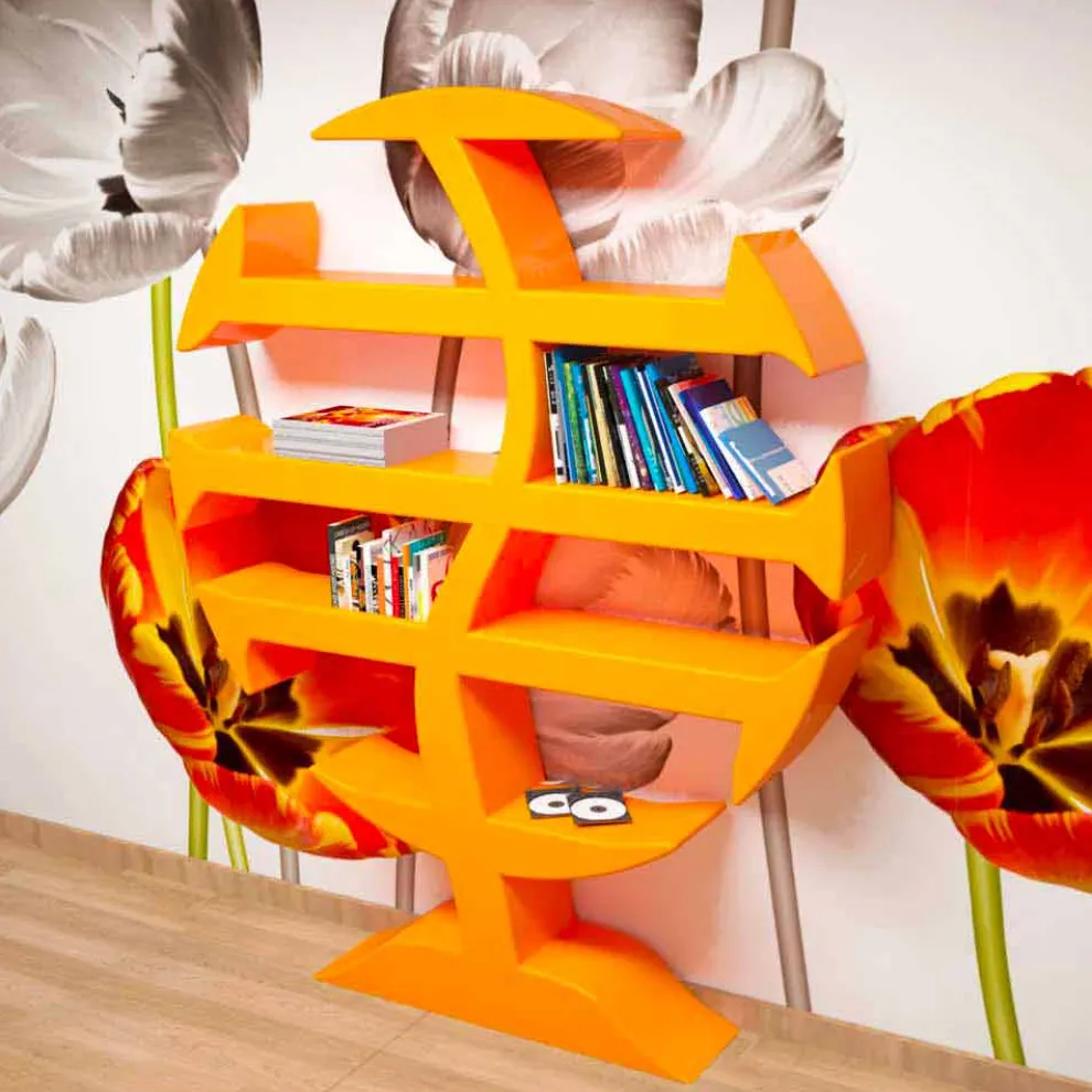 Bücherregal modern Stevenson Made in italy