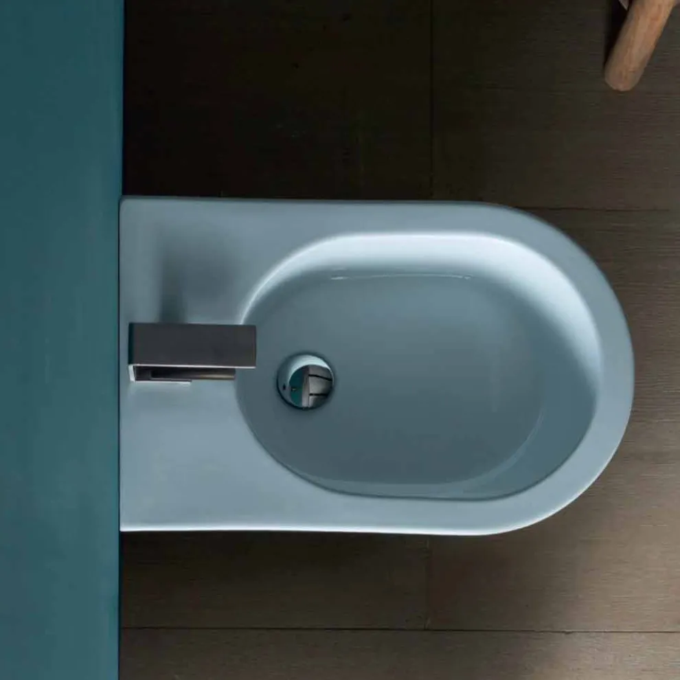 Bidet aus Keramik 57x37 modernes Design Sun, made in Italy