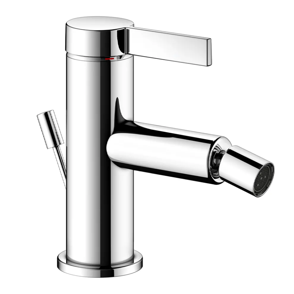 Bidet-Einhebelmischer klassisches Design Messing verchromt - artemisia