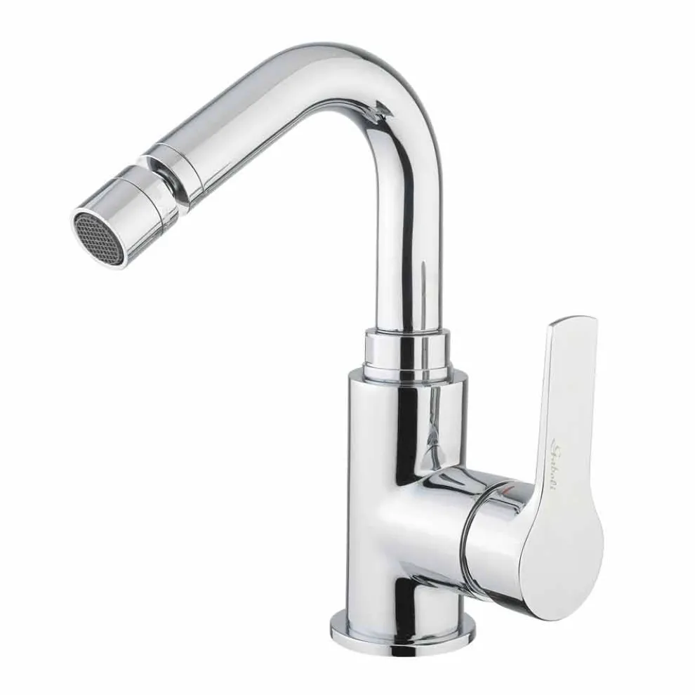 Bidetmischer aus verchromtem Messing ohne Abfluss Made in Italy - Sindra