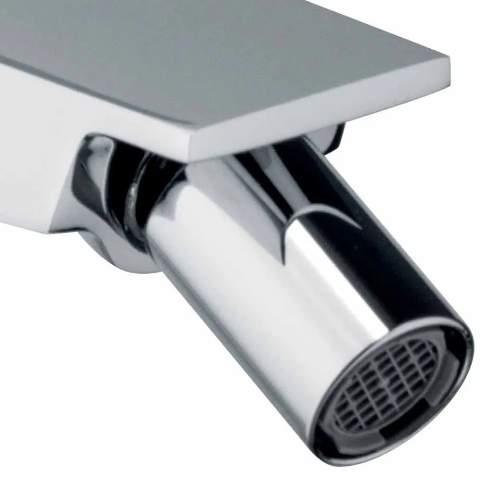 Bidetmischer mit verchromtem Abfluss Made in Italy - Galla