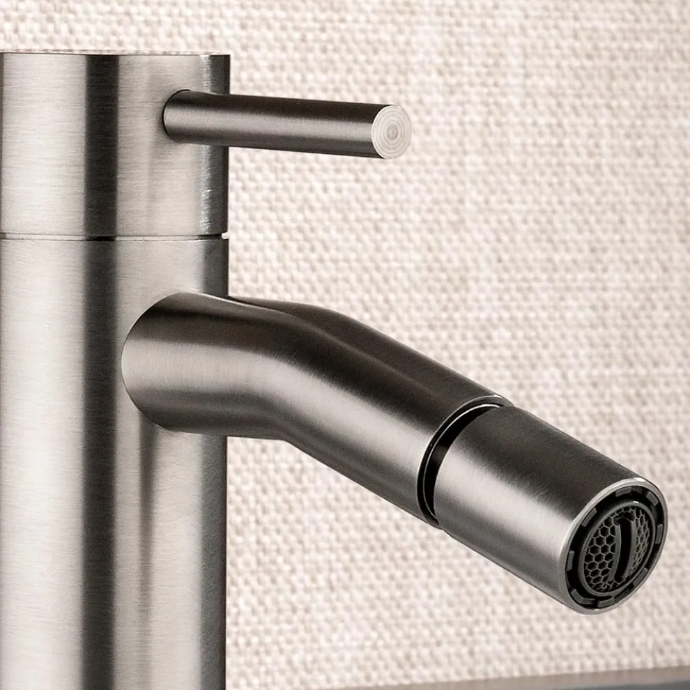 Bidetmischer ohne Abfluss aus AISI 316L Stahl - Artigli