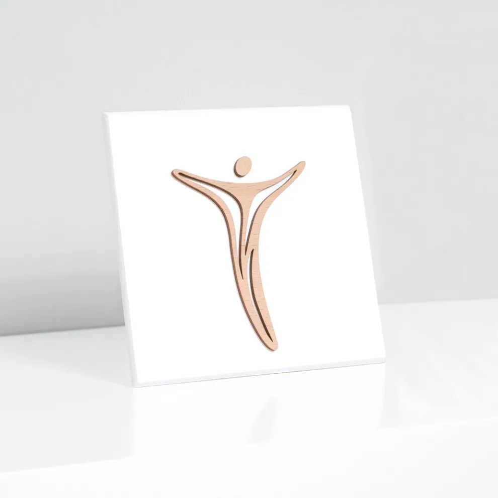 Bild mit Lasergravur von Jesus, hergestellt in Italien – Kyla