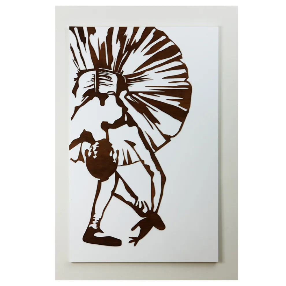 Bild mit Schleife einer Ballerina, hergestellt in Italien – Maisie